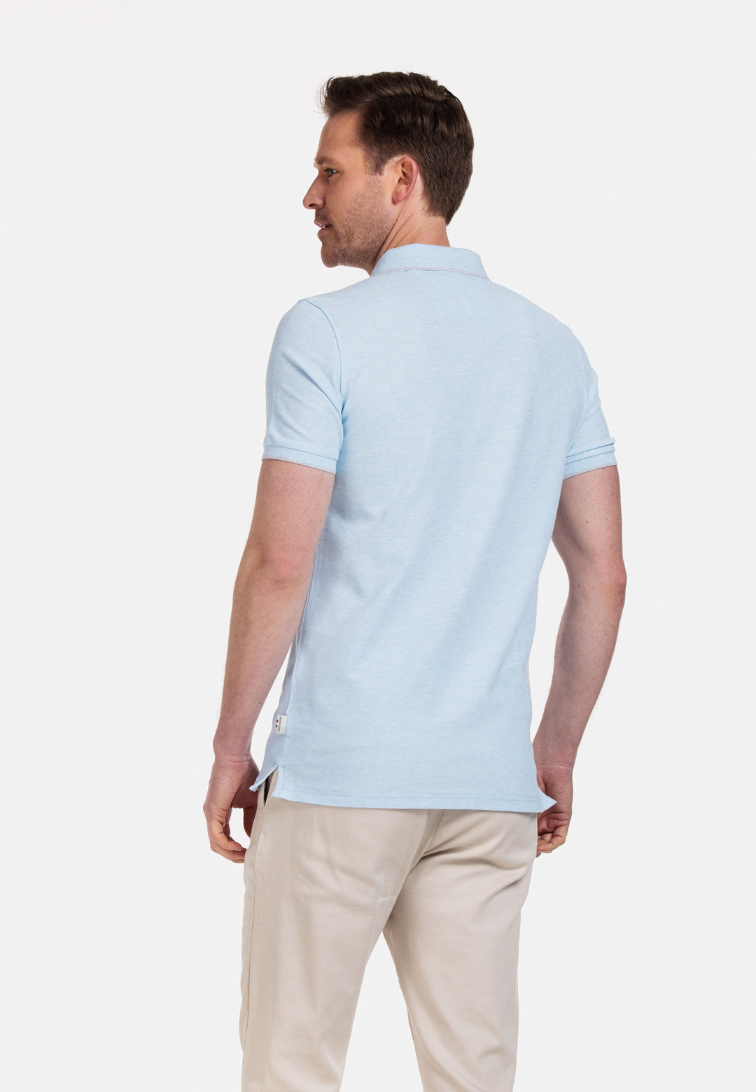 Giordano Nico Signature Piqué Polo - Light Blue - 316588-61