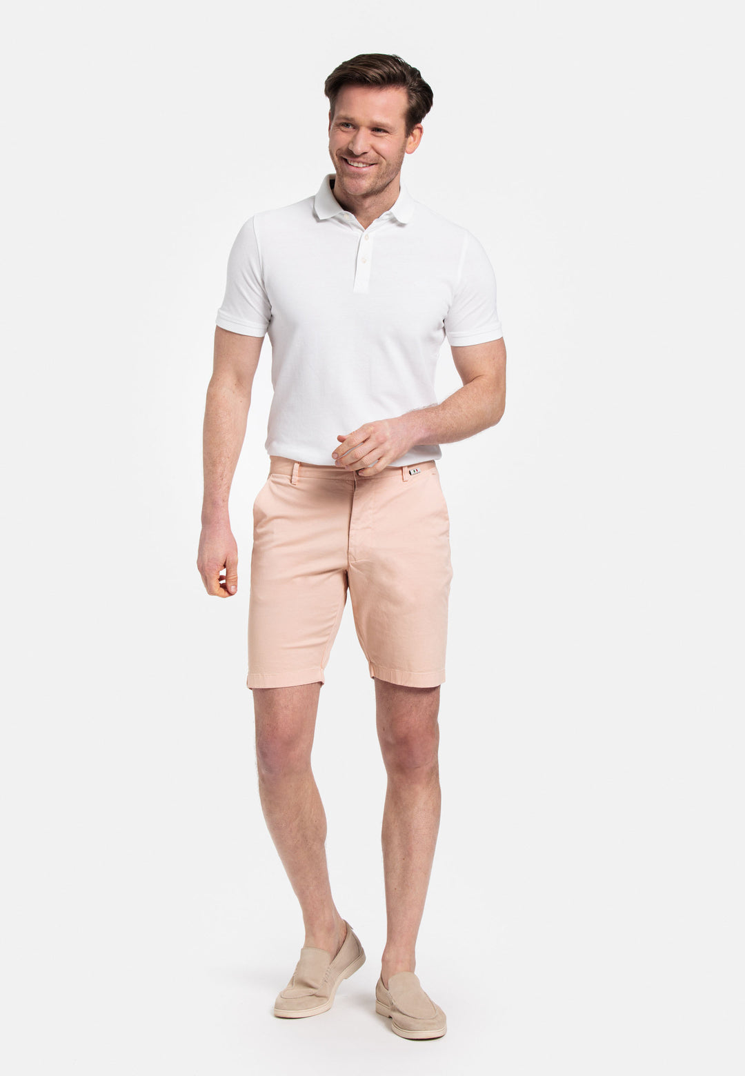 Giordano Stockholm Shorts - Salmon - 411115-28
