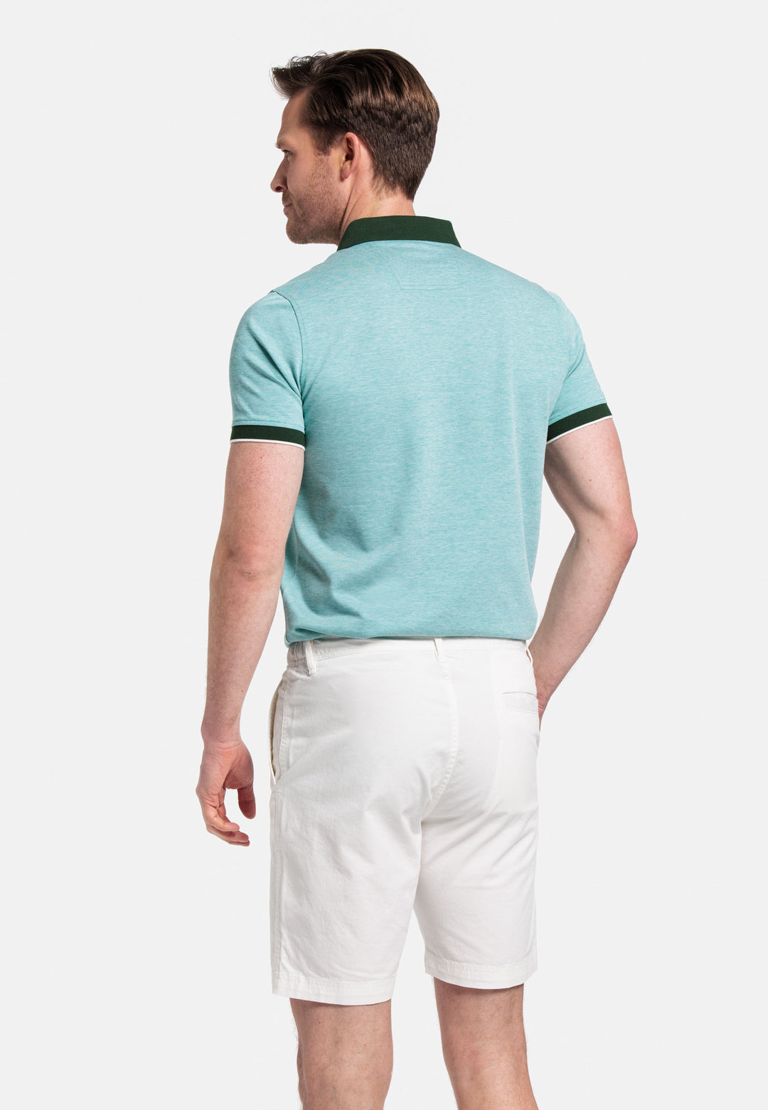 Giordano Porter Elastic Waist Short Pants - White - 411117-10