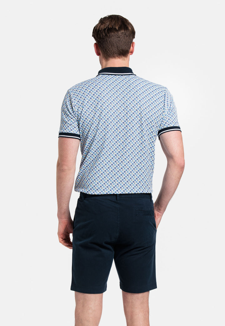 Giordano Porter Elastic Waist Short Pants - Navy - 411117-60