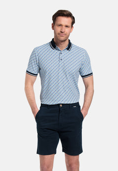 Giordano Porter Elastic Waist Short Pants - Navy - 411117-60