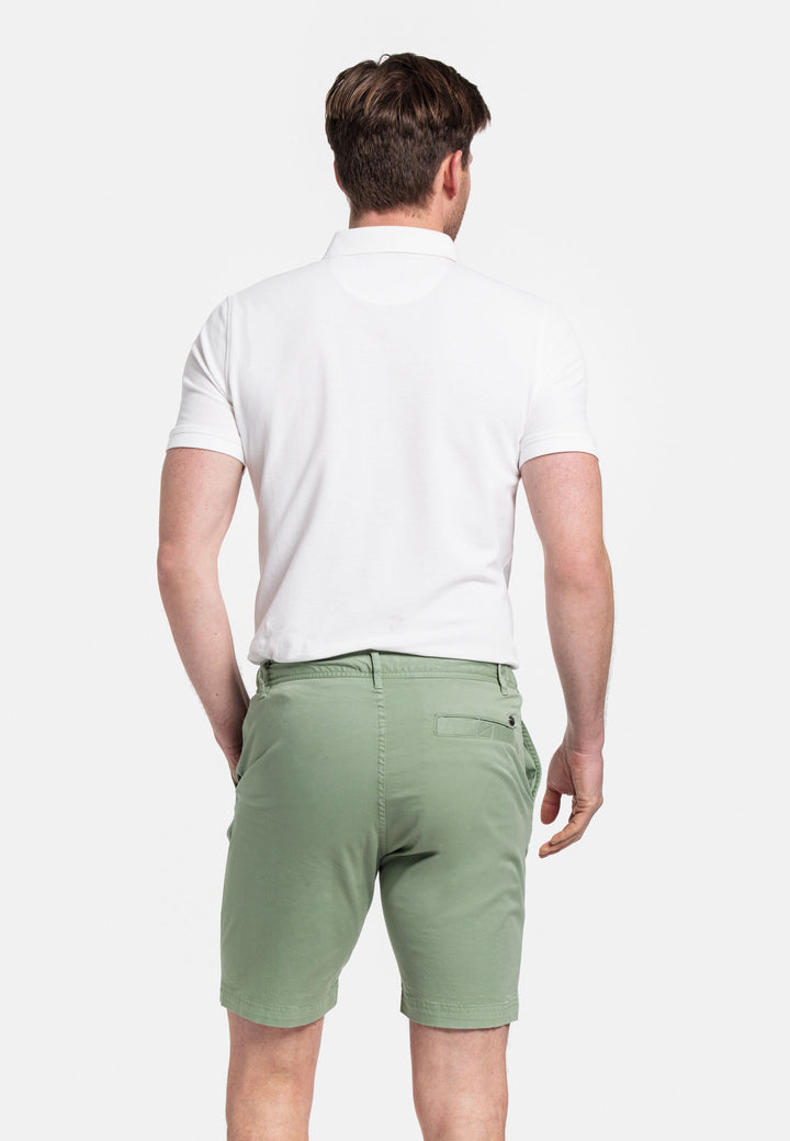 Giordano Porter Elastic Waist Short Pants - Light Green - 411117-73