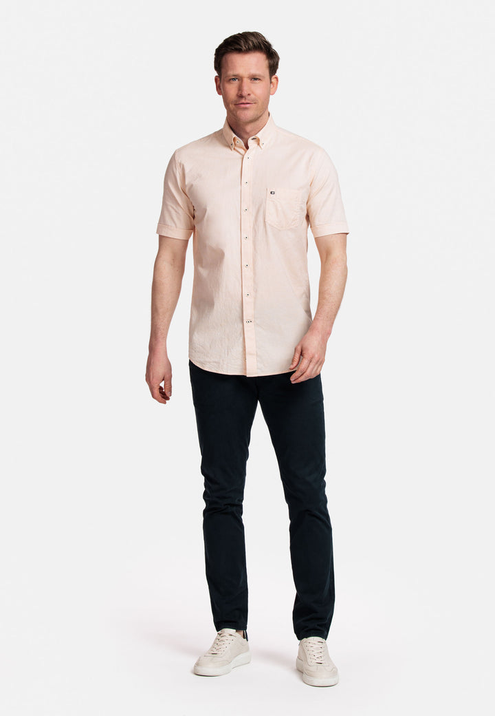 Giordano League Short Sleeve Shirt - Orange - 416001-25