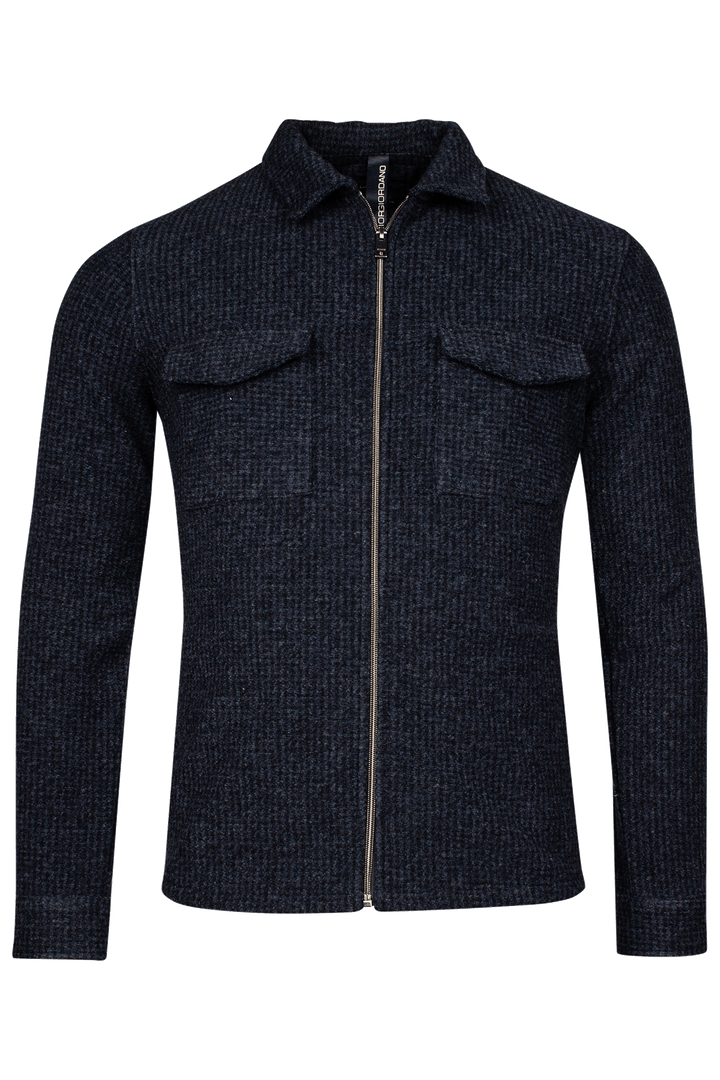 Giordano Carissio Knitted overshirt - Navy - 427511-60