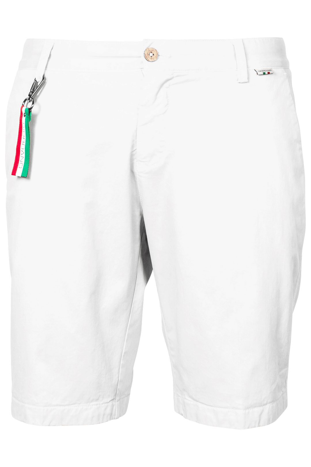 Giordano Stockholm Garment Dyed Shorts - White - 511115-10