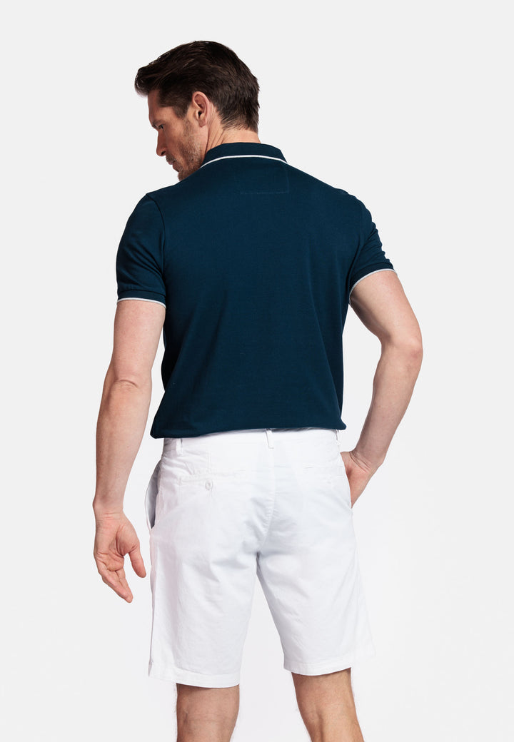 Giordano Stockholm Garment Dyed Shorts - White - 511115-10