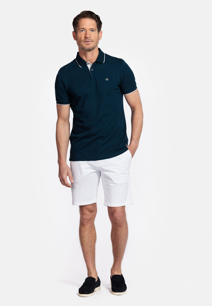 Giordano Stockholm Garment Dyed Shorts - White - 511115-10