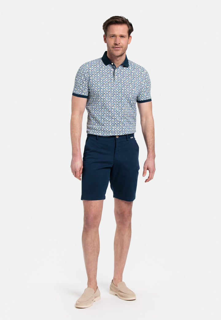 Giordano Stockholm Garment Dyed Shorts - Dark Blue - 511115-69