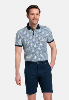 Giordano Stockholm Garment Dyed Shorts - Dark Blue - 511115-69