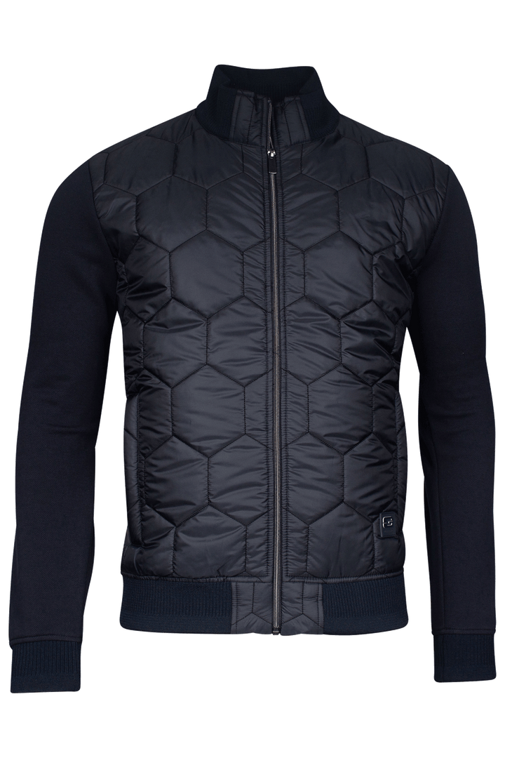 Giordano Tomasso Quilted Sweatvest - Navy - 512801-60