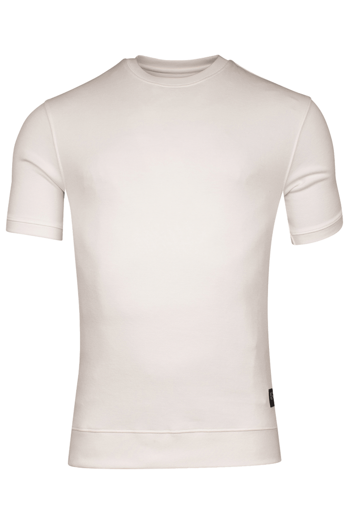 Giordano Amalfi Short-Sleeve Sweatshirt - Winter White