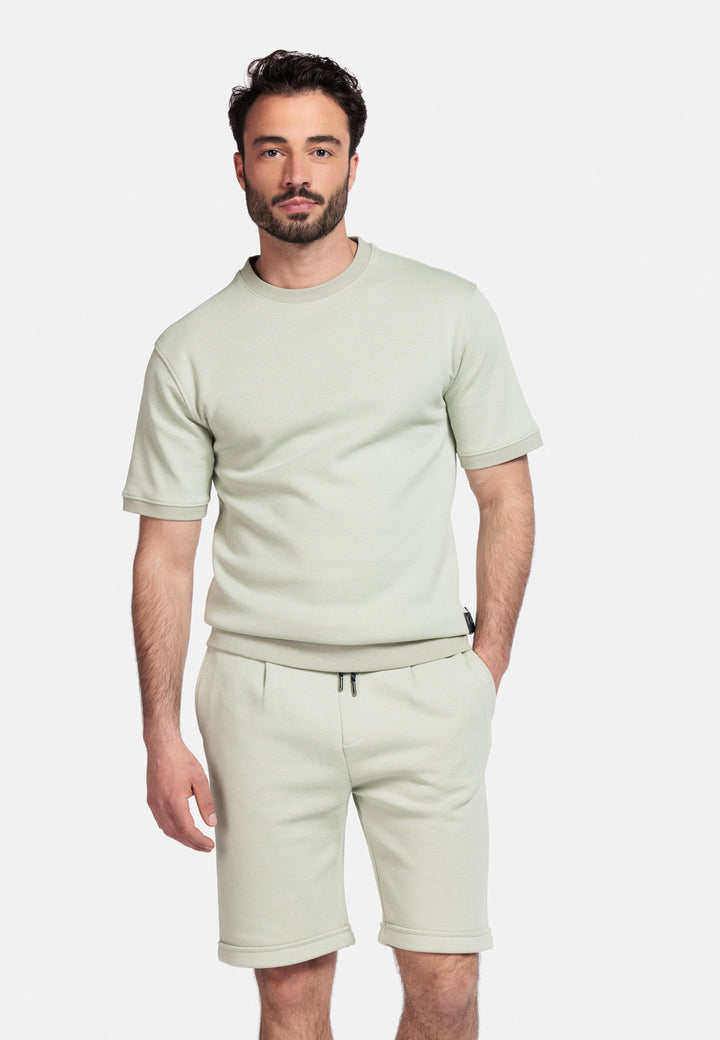 Giordano Amalfi Short-Sleeve Sweatshirt - Green
