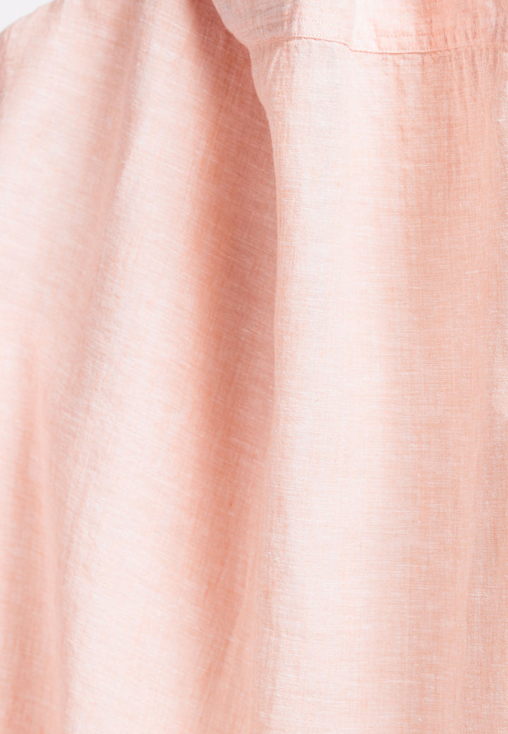 Giordano League Short-Sleeve Shirt - Salmon