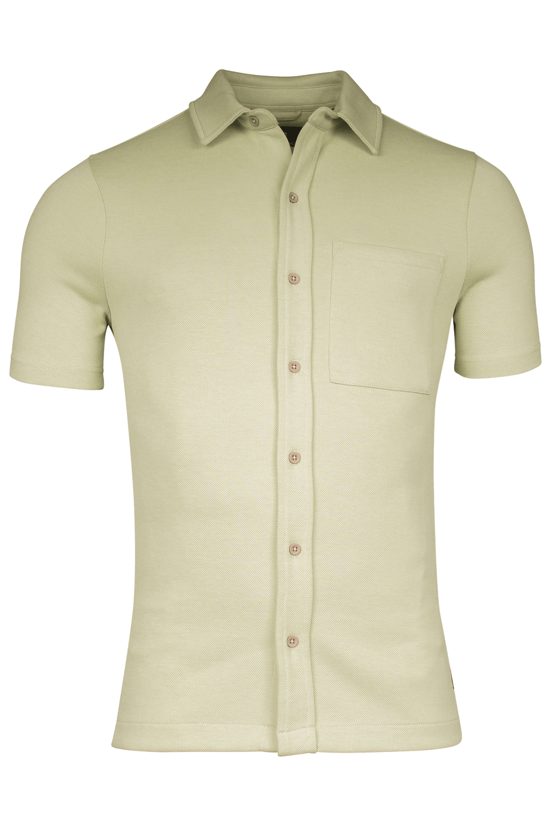 Giordano Puglia Short-Sleeve Overshirt - Green