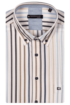 Giordano League Short Sleeve Shirt - Blue - 516111-60