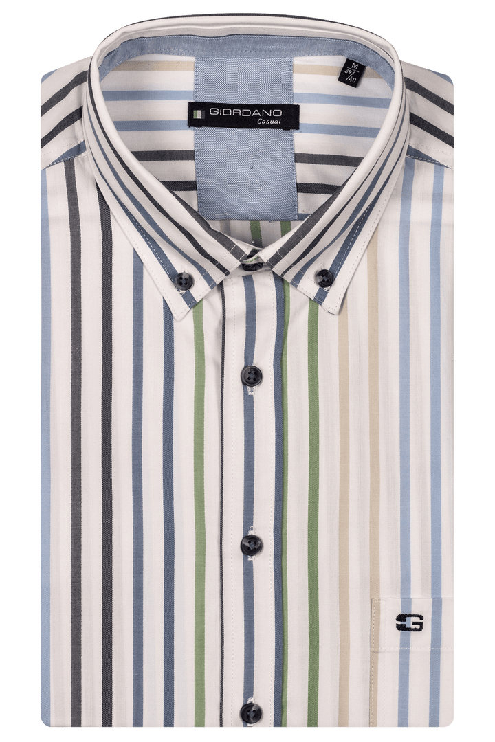 Giordano League Short-Sleeve Shirt - Green