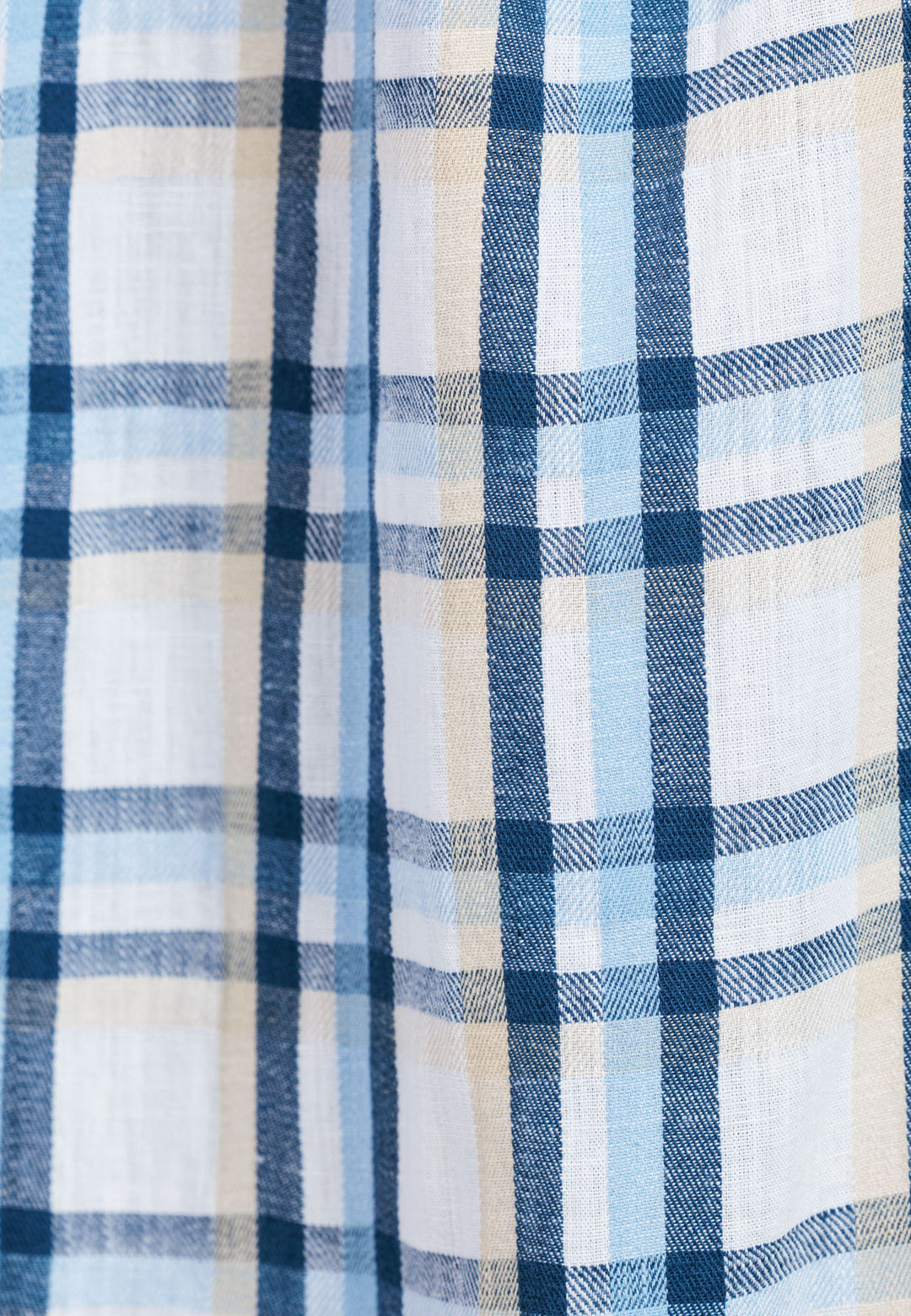 Giordano League Button Down Plaid Shirt - Navy - 516316-60
