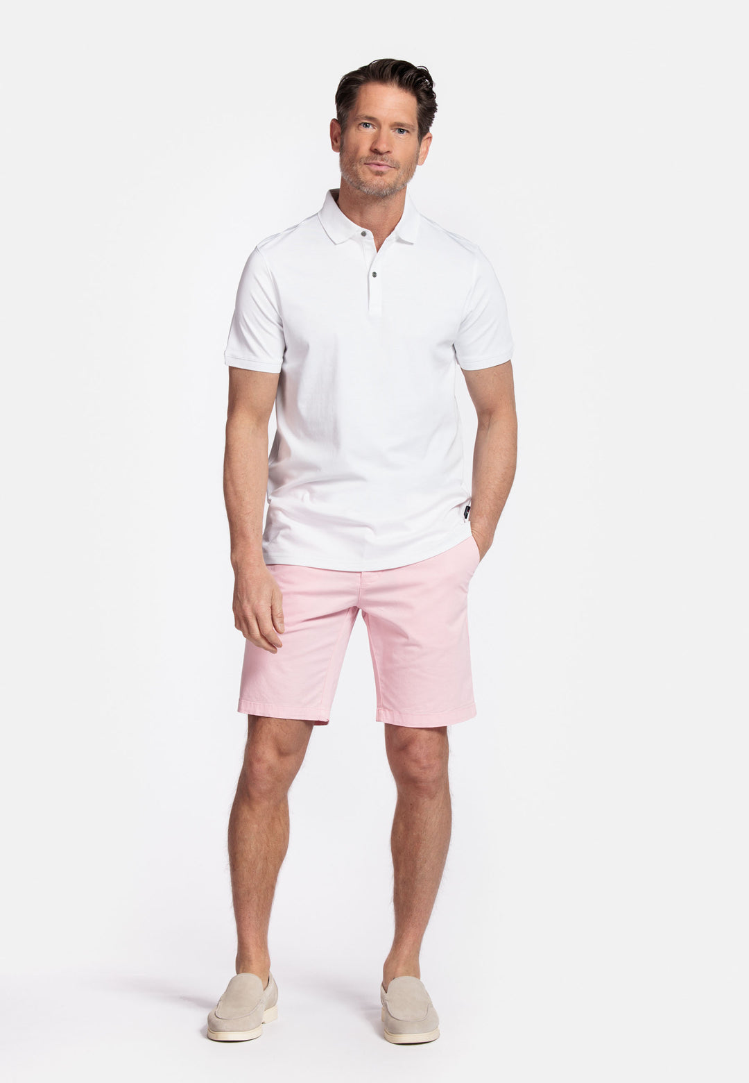 Giordano Lino Liquid Cotton Polo - White