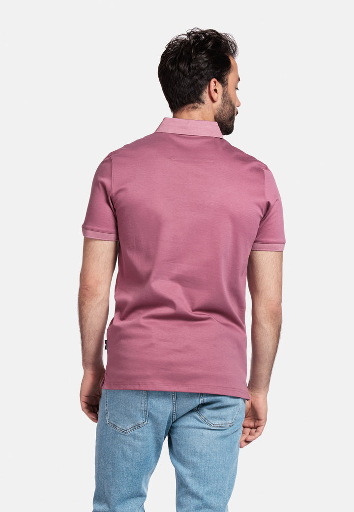 Giordano Lino Liquid Cotton Polo - Purple