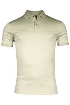 Giordano Lino Liquid Cotton Polo Shirt - Green - 516578-71