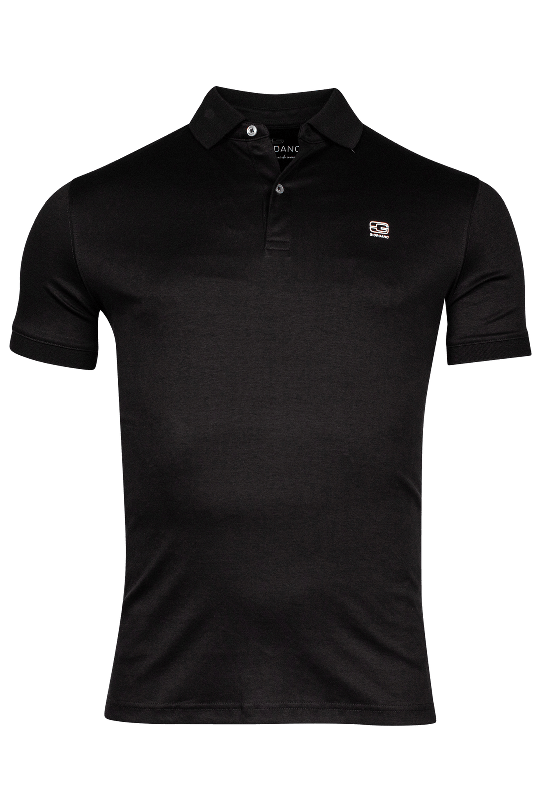 Giordano Lino Liquid Cotton Polo - Black