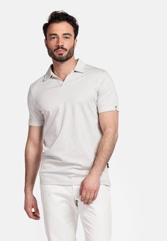 Giordano Portofino Liquid Cotton Polo - Beige - 516579-82