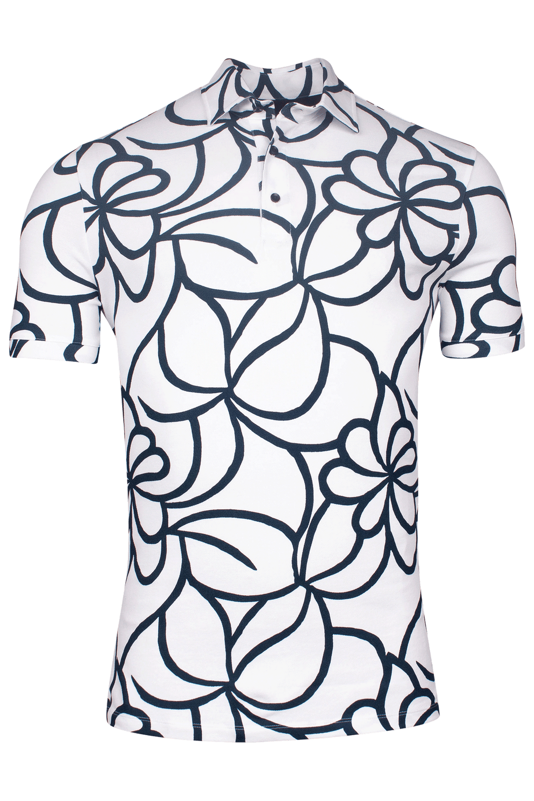 Giordano Formentini Print Polo - White - 516582-10