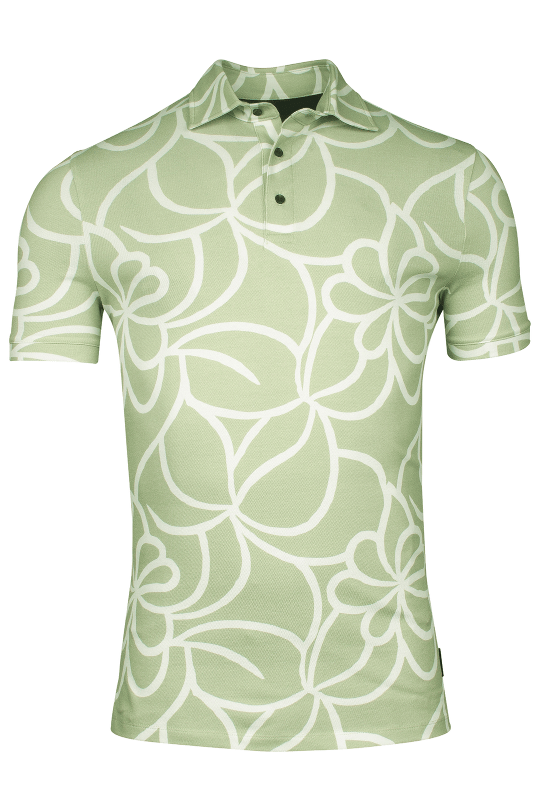 Giordano Formentini Print Polo - Green - 516582-70