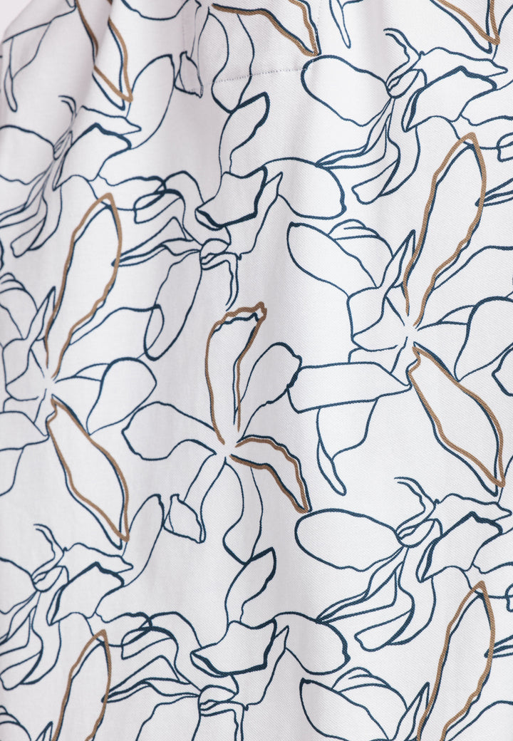 Giordano Formentini Print Polo - White - 516583-10