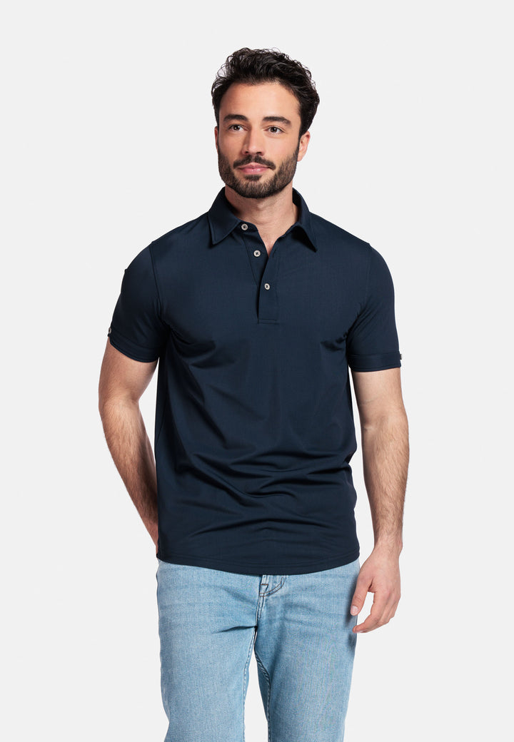 Giordano Olbia Hyperflex Polo - Navy