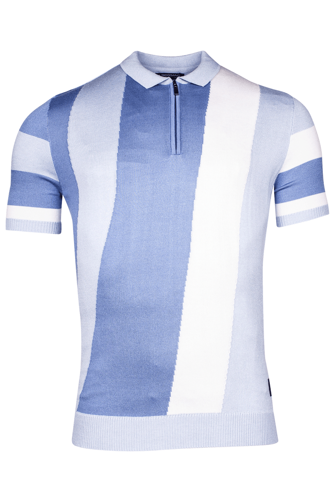 Giordano Enzo Striped Polo Shirt - Blue