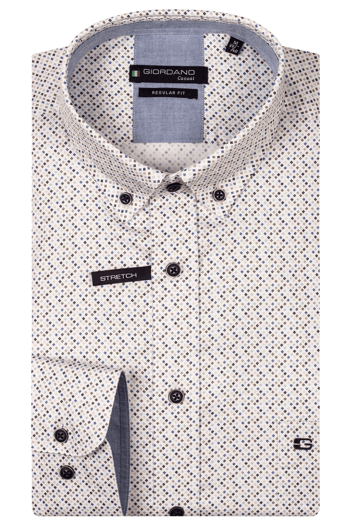 Giordano Ivy Button down Shirt - Navy - 517026-60