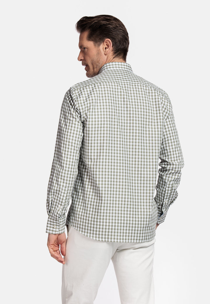 Giordano Ivy Button Down Oxford Shirt - Green - 517330-71