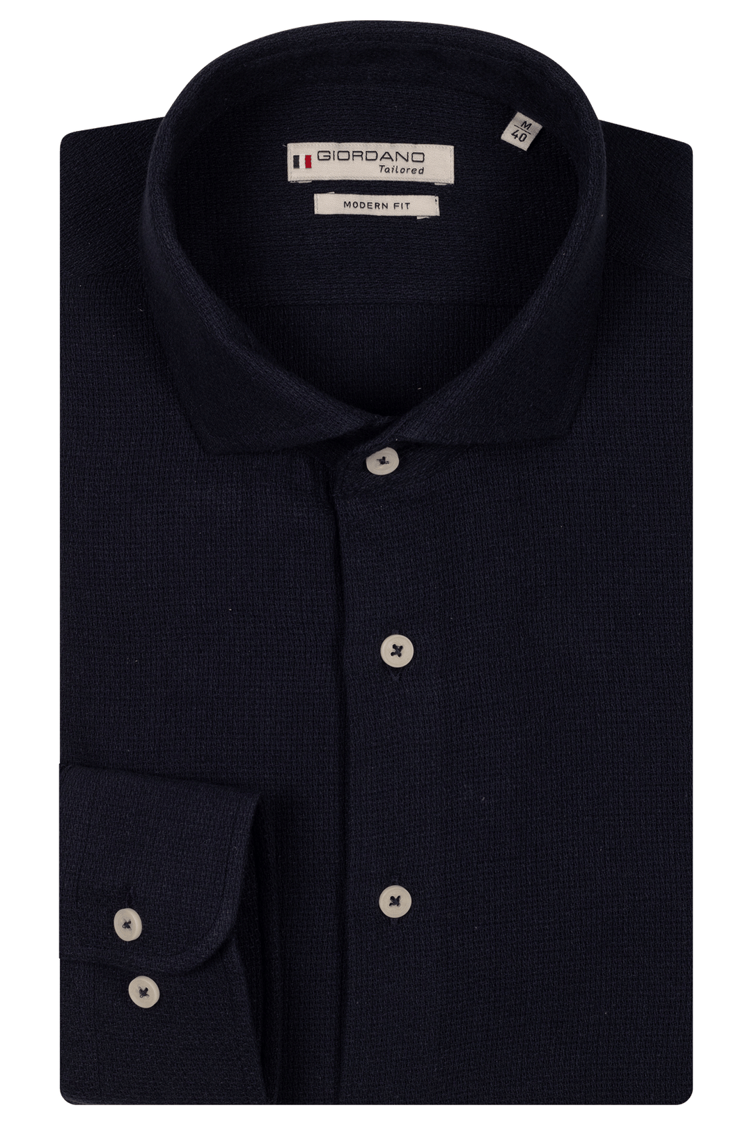 Giordano Row Cutaway Shirt - Navy - 517814-60