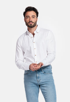 Giordano Loretto Button Down Shirt - White - 517851-10