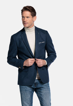 Giordano Robert Luxury Wool Colbert - Dark Blue - 522610-69