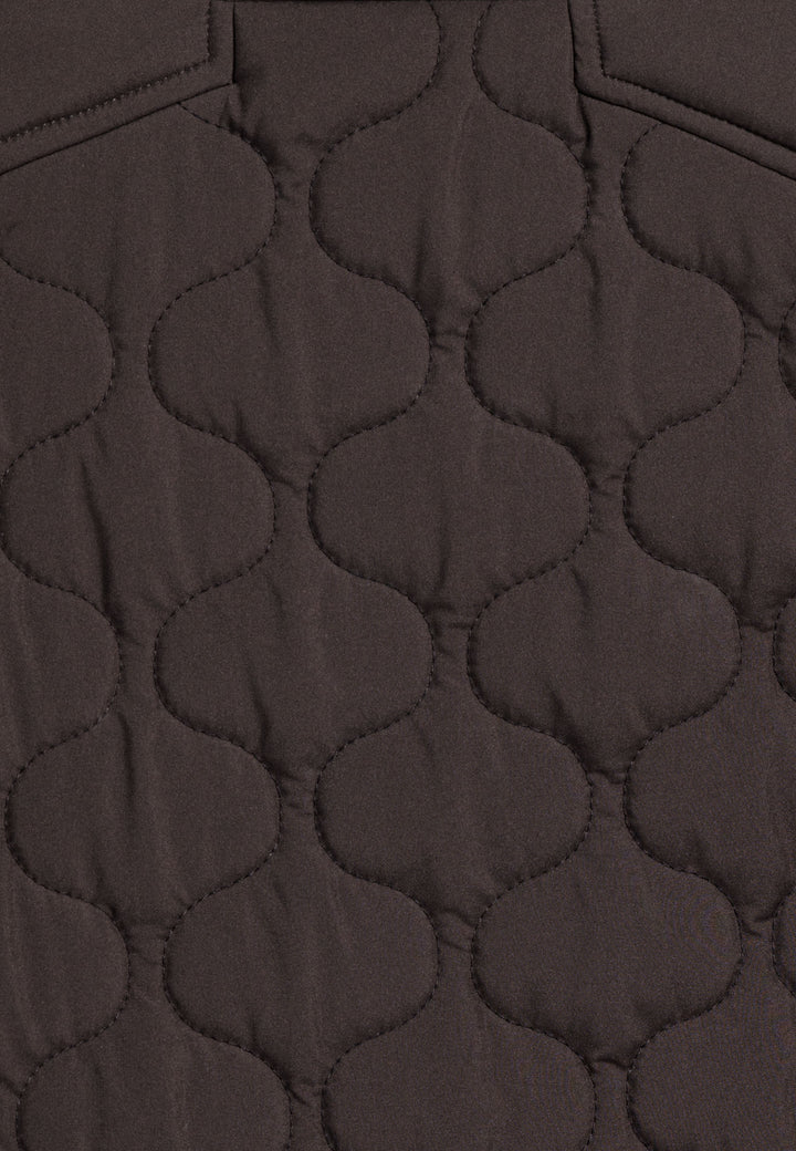 Giordano Alfio Light Quilted Short Jacket - Brown