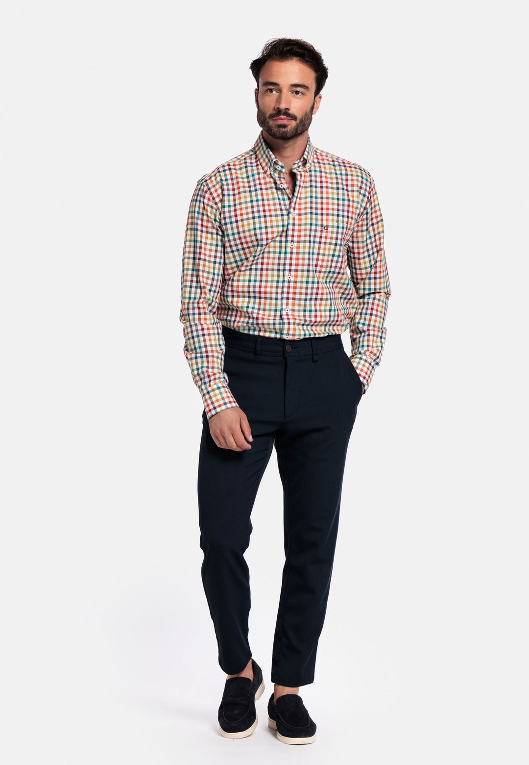 Giordano Brando Checkered Shirt - Multicolor - 527307-31