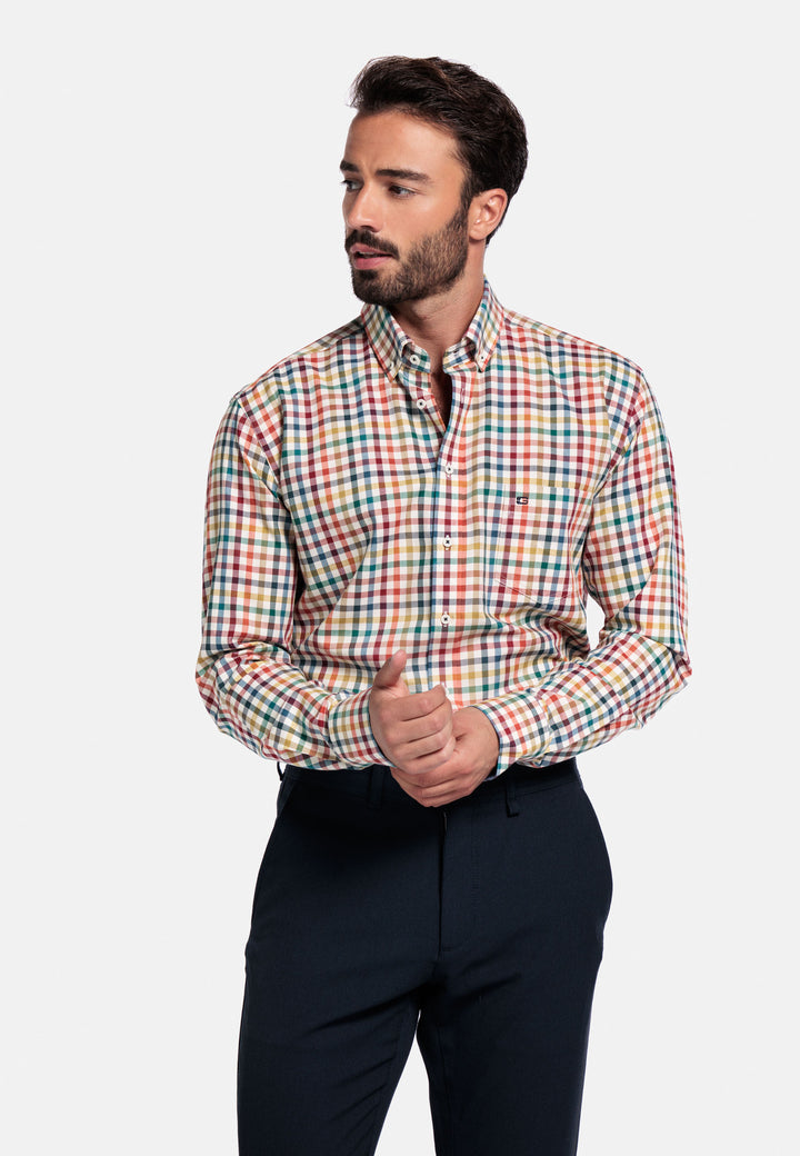 Giordano Brando Checkered Shirt - Multicolor - 527307-31