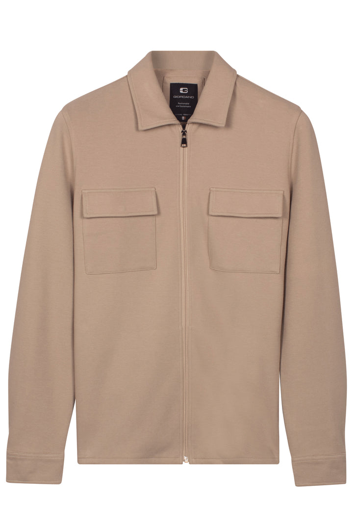 Giordano Carissio Interlock Overshirt - Beige