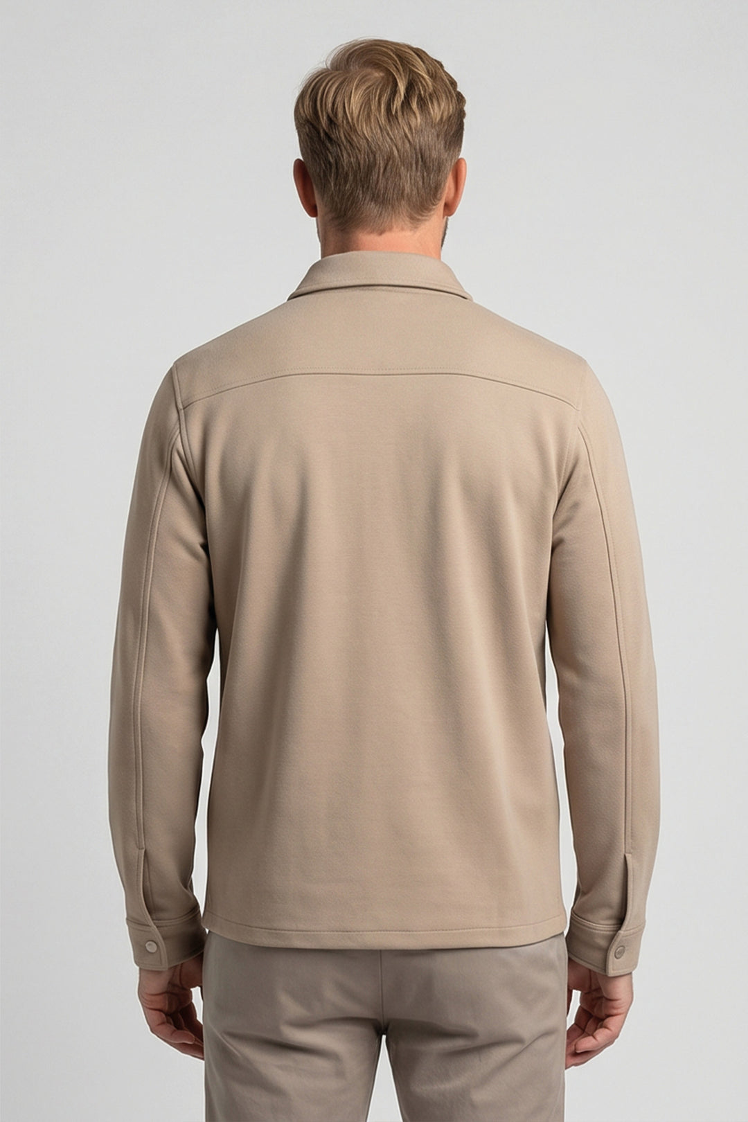 Giordano Carissio Interlock Overshirt - Beige