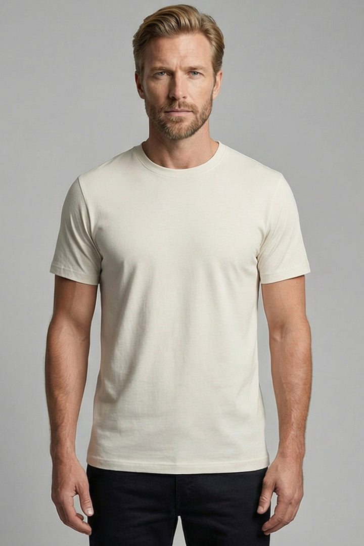 Giordano Luca Liquid Cotton T-shirt - White