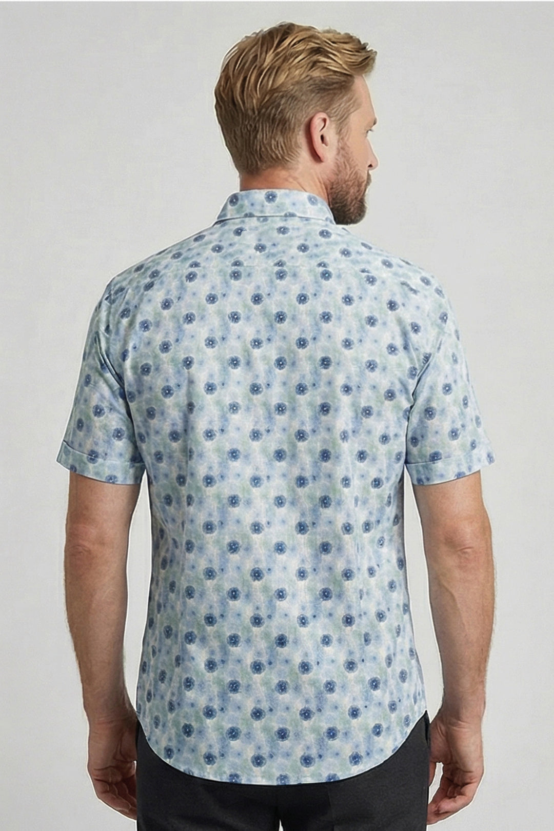 Giordano League Print Short-Sleeve Shirt - Green