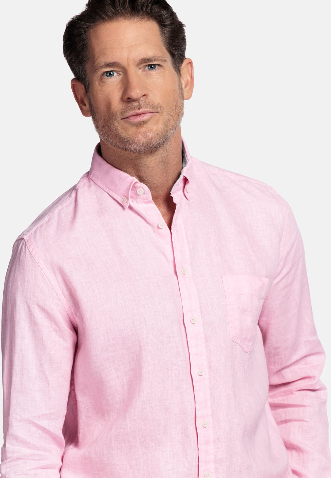 Giordano Ivy Linen Shirt - Pink