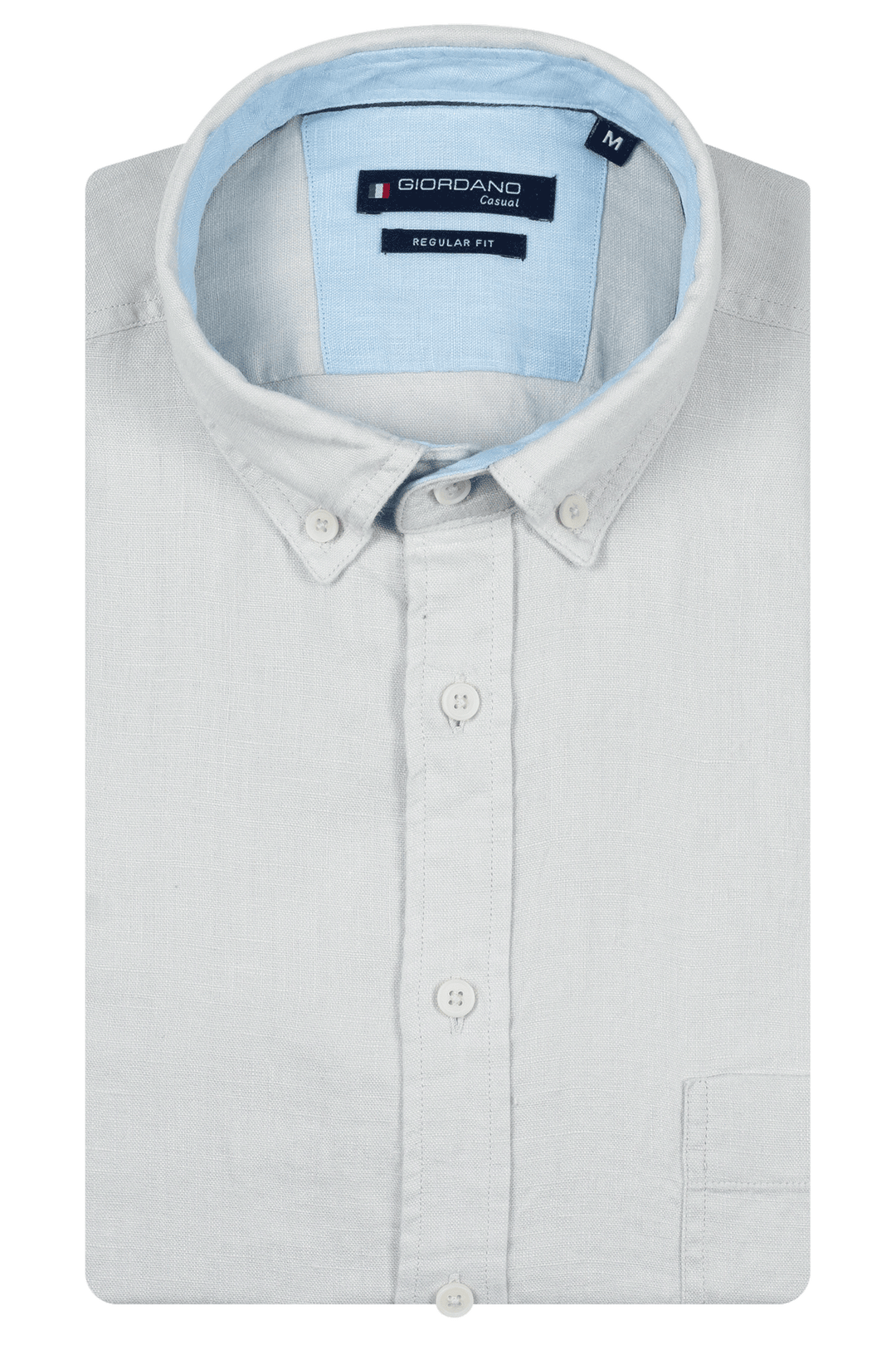 Giordano Ivy Linen Shirt - Gray