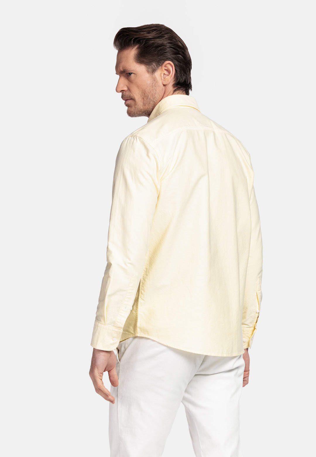Giordano Brando Soft Washed Oxford Shirt - Yellow