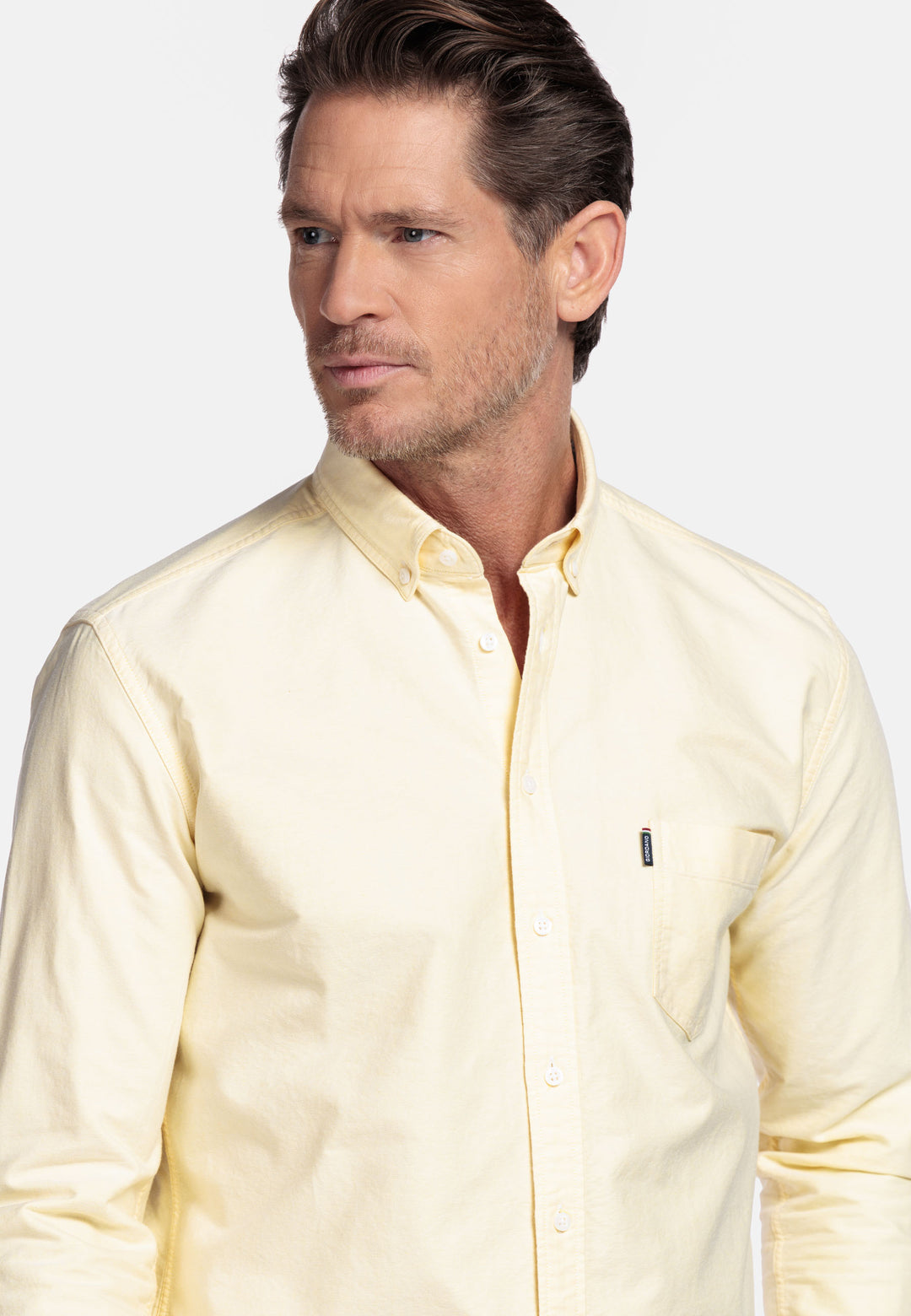 Giordano Brando Soft Washed Oxford Shirt - Yellow