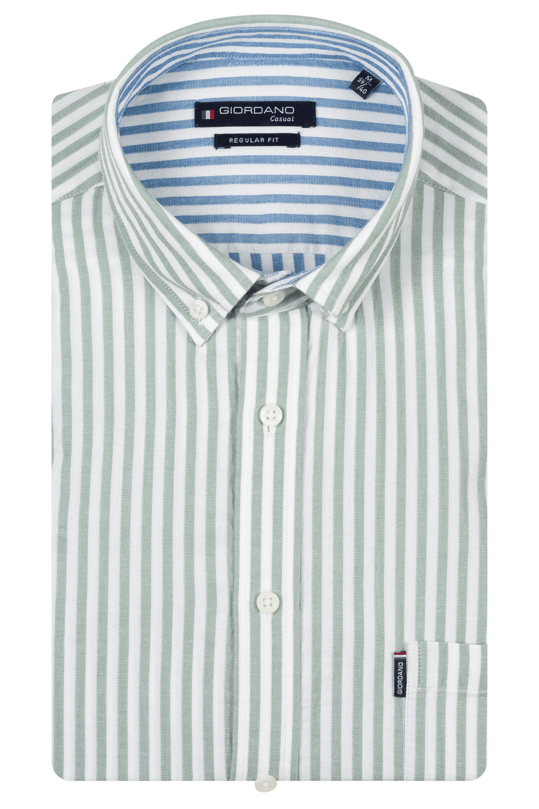 Giordano Dino Double Wave Shirt - Green