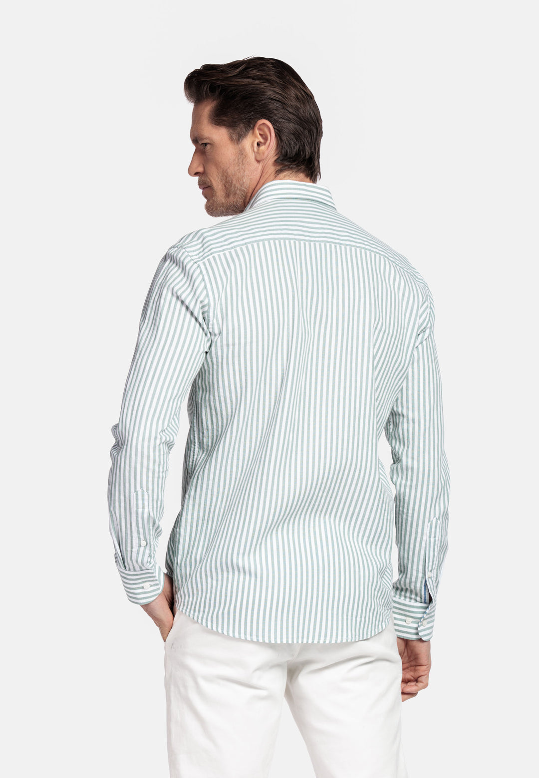 Giordano Dino Double Wave Shirt - Green
