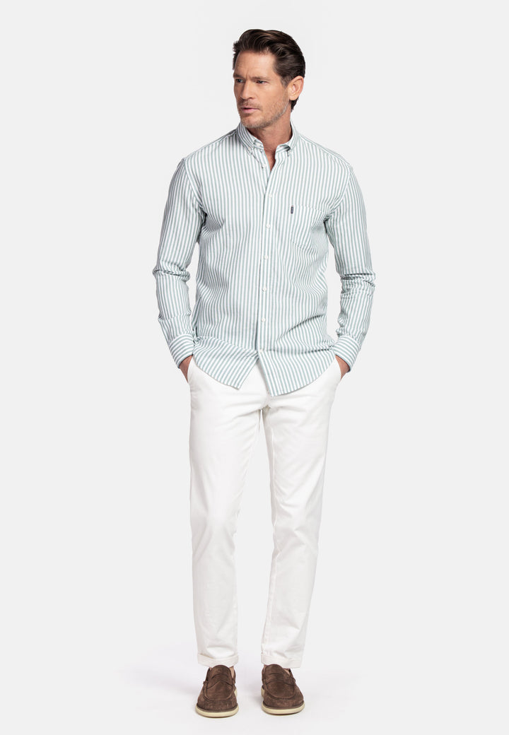 Giordano Dino Double Wave Shirt - Green